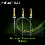 Limes Hyflex EDM Recharge préparation 3 limes Coltene